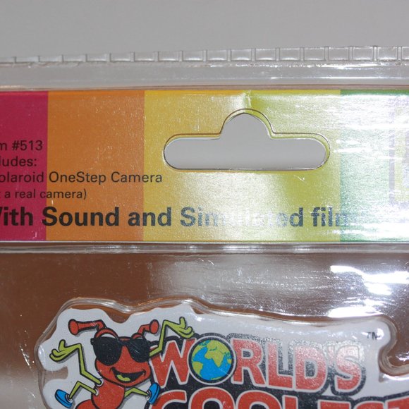 Worlds Coolest Smallest POLAROID ONE STEP LAND CAMERA Toy Miniature Keychain - Picture 3 of 3